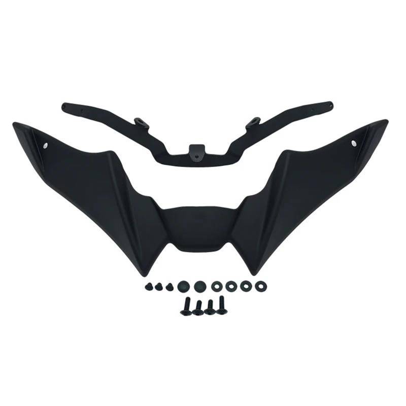 Motorcycle Wing Winglets Für MT-09 SP 2021-2023 Motorrad Vorderrad Verlängerung Extender Gugel Spoiler Abdeckung(Black) von DNZOGW