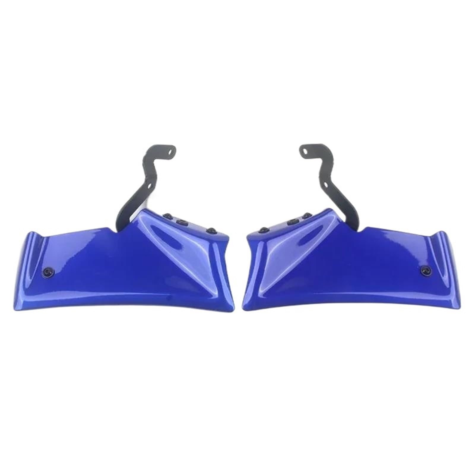 Motorcycle Wing Winglets Für MT-10 Für MT 10 SP 2022 2023 2024 Frontal Flügel Motorrad Sport Abtrieb Front Spoiler Deflektor(Blue) von DNZOGW
