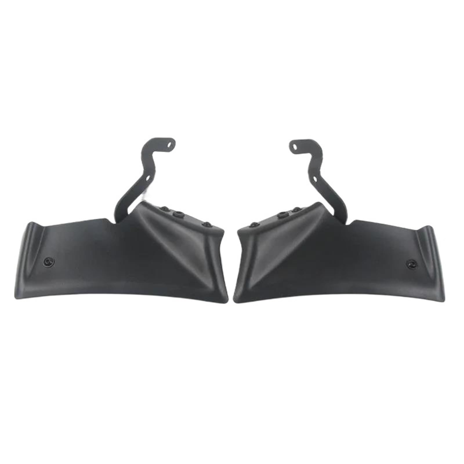 Motorcycle Wing Winglets Für MT-10 Für MT 10 SP 2022 2023 2024 Frontal Flügel Motorrad Sport Abtrieb Front Spoiler Deflektor(Matte Black) von DNZOGW