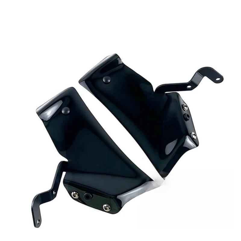 Motorcycle Wing Winglets Für MT-10 SP 2022 2023 2024 Für MT10 2022-2024 Motorrad Sport Abtrieb Forntal Spoiler Flügel Deflektor(Black) von DNZOGW