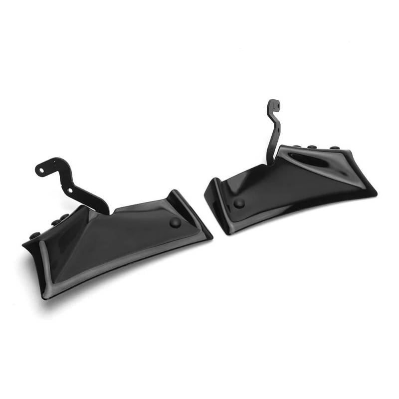 Motorcycle Wing Winglets Für MT10 Für MT-10 SP 2022 2023 2024 Motorrad Air Deflektor Spoiler Winglet Aerodynamische Flügel Kit Front Verkleidung(Black) von DNZOGW