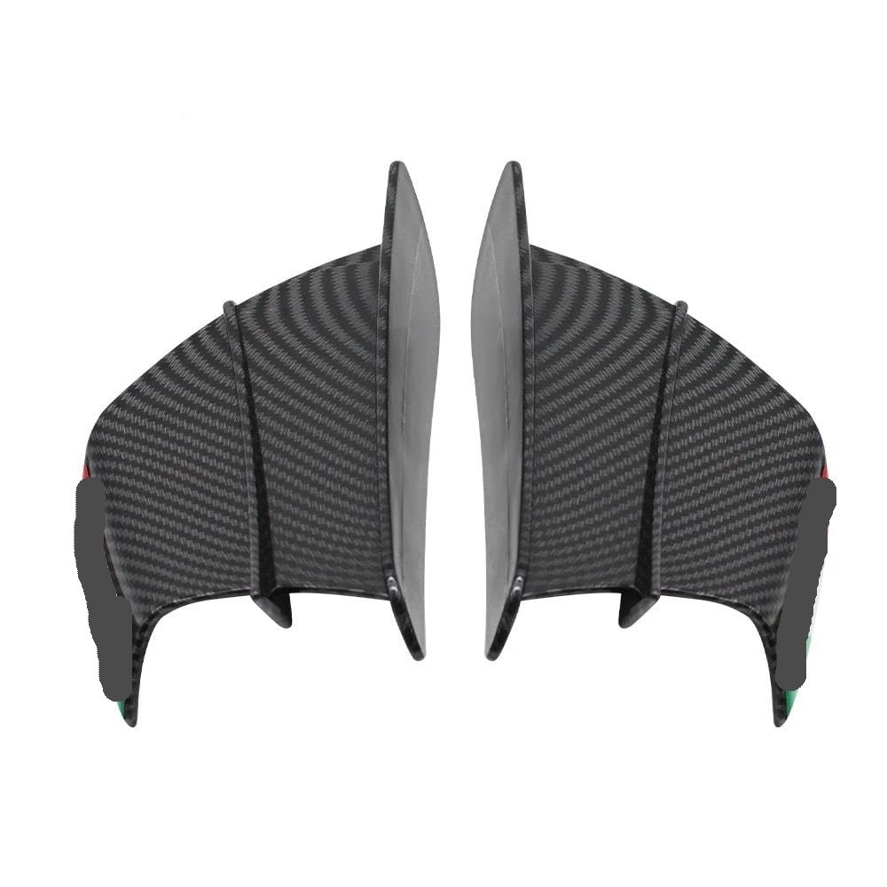 Motorcycle Wing Winglets Für NI&NJA Für H2 H2R Winglets Motorrad Winglet Seite Flügel Spoiler(Style C) von DNZOGW