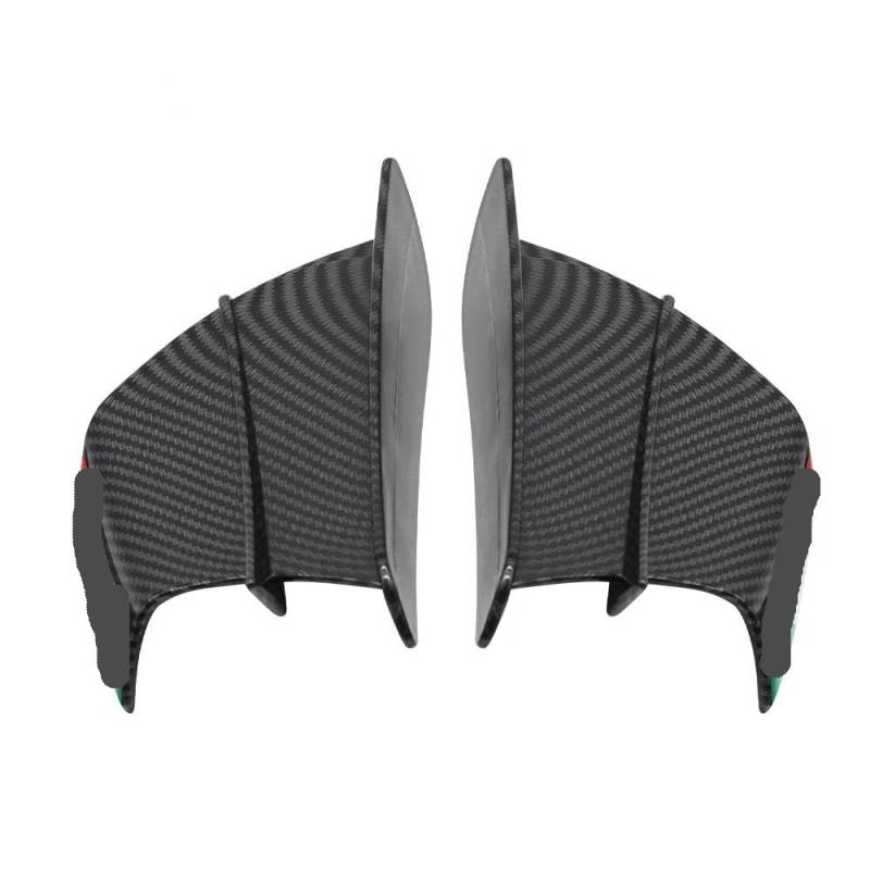 Motorcycle Wing Winglets Für NI&NJA Für H2 H2R Winglets Motorrad Winglet Seite Flügel Spoiler(Style C) von DNZOGW