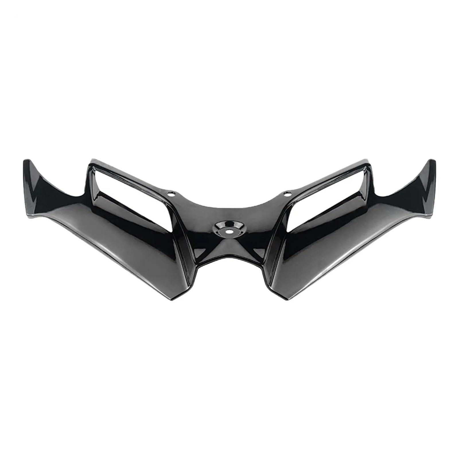 Motorcycle Wing Winglets Für Nmax125 Für Nmax155 Motorrad-Frontverkleidung Winglet Aerodynamische Flügelabdeckung Verkleidung Spoiler Winglet Karosserieverkleidung(Black) von DNZOGW