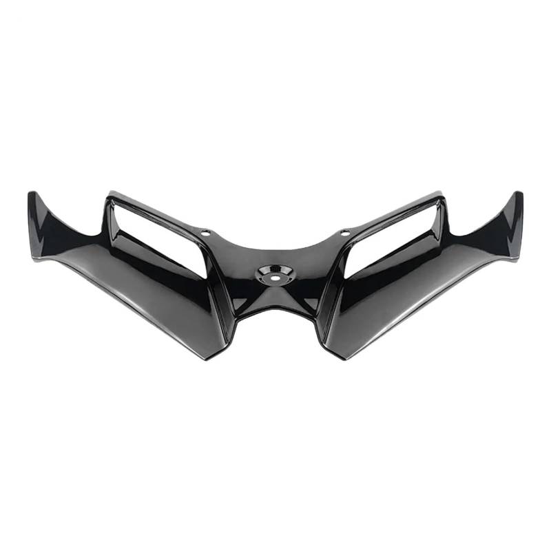 Motorcycle Wing Winglets Für Nmax125 Für Nmax155 Motorrad-Frontverkleidung Winglet Aerodynamische Flügelabdeckung Verkleidung Spoiler Winglet Karosserieverkleidung(Black) von DNZOGW