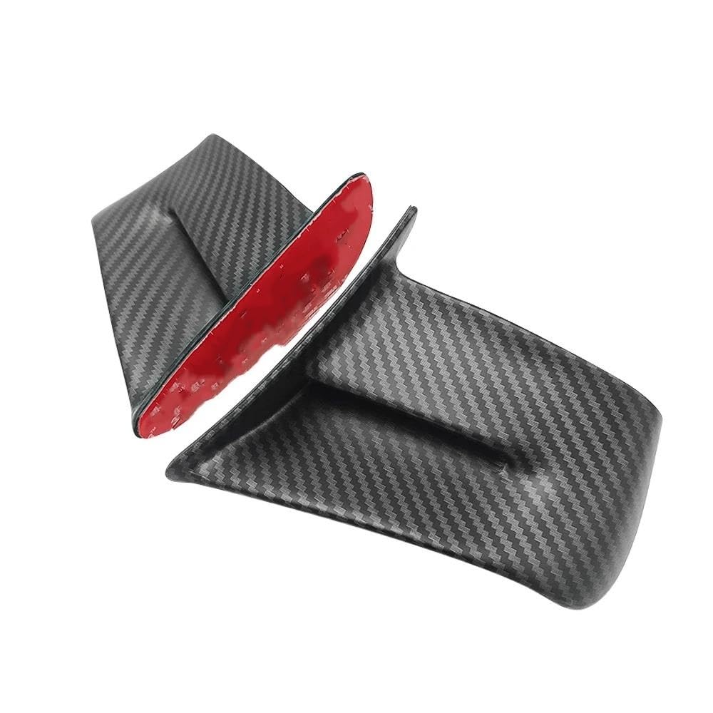 Motorcycle Wing Winglets Für PANIGALE Für V2 V2S V2R 2020 2021 2022 2023 Motorrad Winglets Deflektor Carbon Faser Verkleidung(Matte Carbon) von DNZOGW