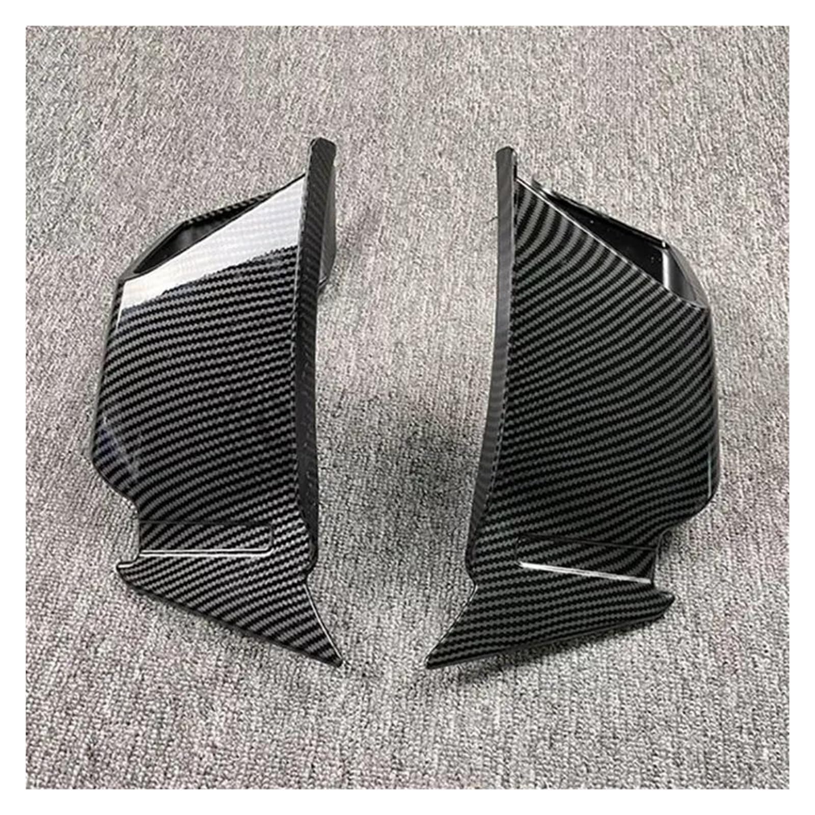 Motorcycle Wing Winglets Für Panigale V2 2020 2021 2022 2023 Motorrad Winglets Seite Flügel Spoiler Verkleidung(Carbon Fiber) von DNZOGW
