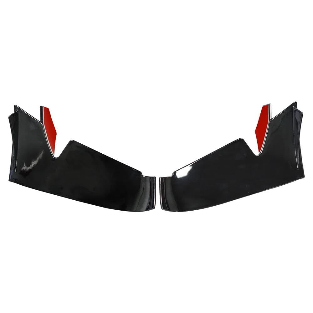 Motorcycle Wing Winglets Für RS660 Für RSV4 Motorrad Flügel Spoiler Zubehör Seite Niedrigeren Cowling(Gloss black) von DNZOGW