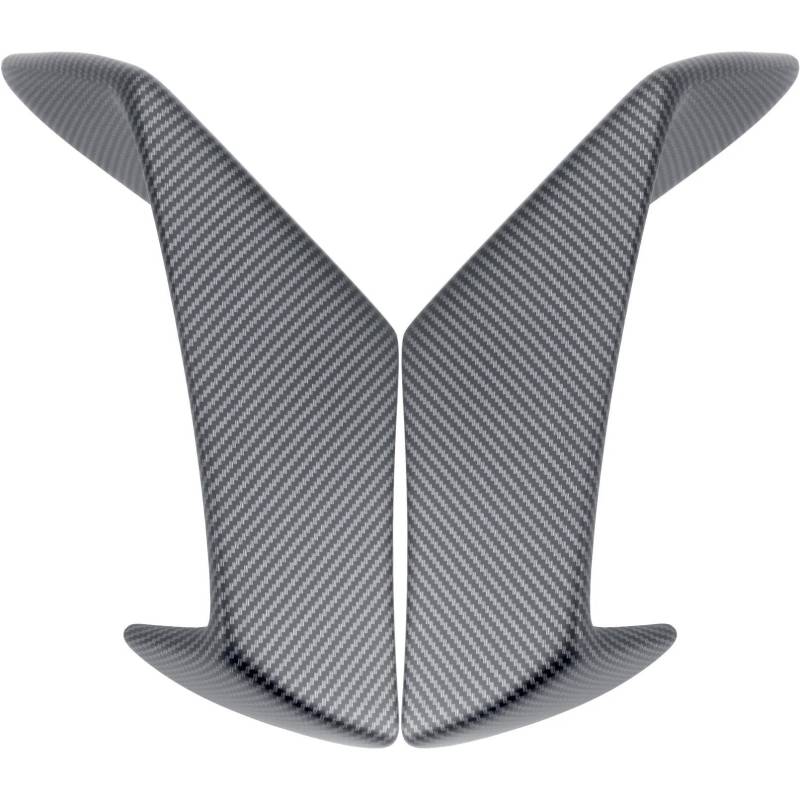 Motorcycle Wing Winglets Für RSV4 2009-2018 2019-2021 Motorrad Feste Tragflächen Feste Flügel Seite Flügel Zubehör Teil Spoiler(Matte Carbon) von DNZOGW