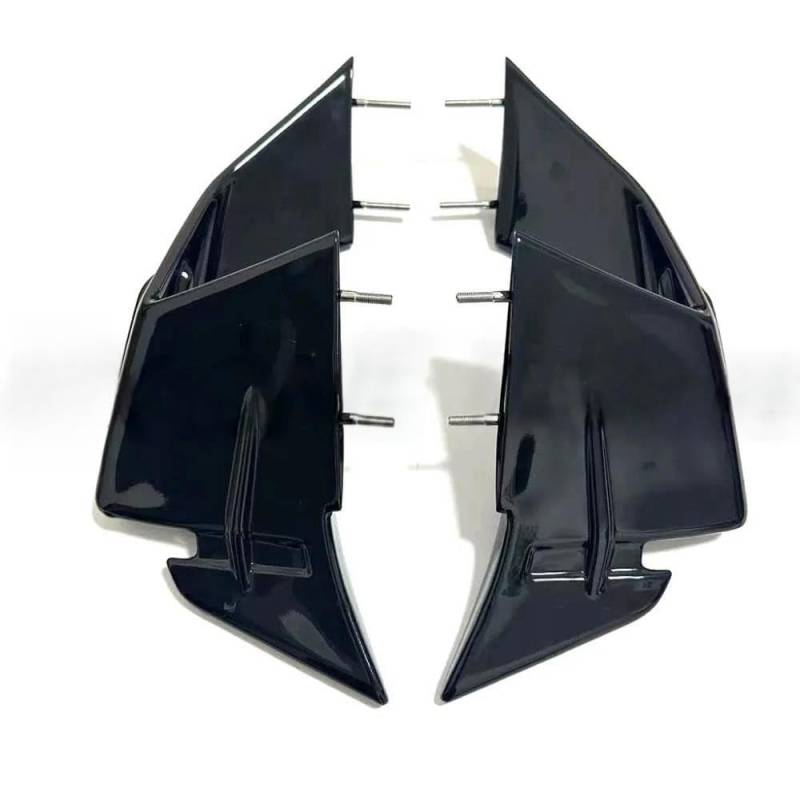 Motorcycle Wing Winglets Für S1000 RR Für M1000RR 2019 2020 2021 2022 2023 Frontspoiler Wind Winglet Motorrad Aerodynamische Flügel Spoiler(23-24 Glossy Black) von DNZOGW
