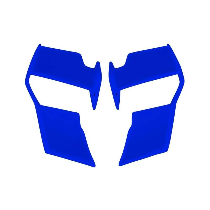 Motorcycle Wing Winglets Für S1000R 2021-2023 Motorrad Fixed Wing Spoiler Winglet Front Side Wing Wing(Blue) von DNZOGW