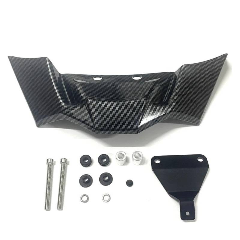 Motorcycle Wing Winglets Für S1000R Für M1000R 2021 2022 2023 2024 Motorrad Flügel Verkleidung Abtrieb Nackt Vorne Aerodynamische Spoiler Winglet(ABS Carbon 1) von DNZOGW