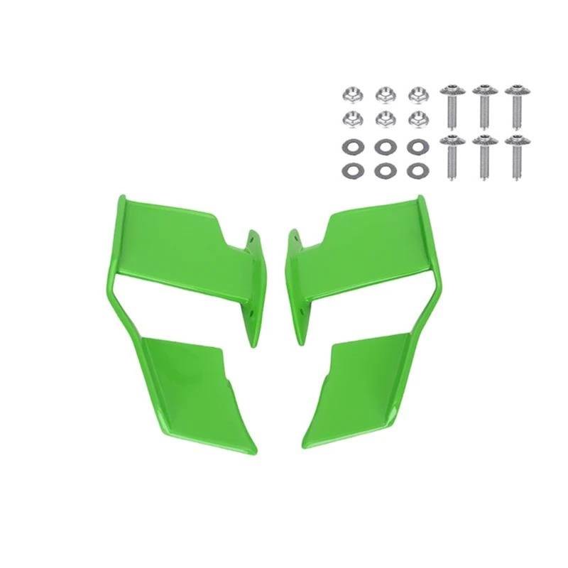 Motorcycle Wing Winglets Für S1000R Für M1000R 2021-2023 Motorräder Verkleidung Seite Winglet Flügel Spoiler Zubehör(Bright green) von DNZOGW