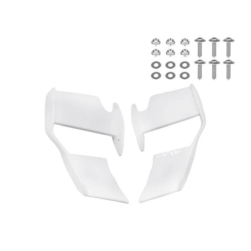 Motorcycle Wing Winglets Für S1000R Für M1000R 2021-2023 Motorräder Verkleidung Seite Winglet Flügel Spoiler Zubehör(Bright white) von DNZOGW