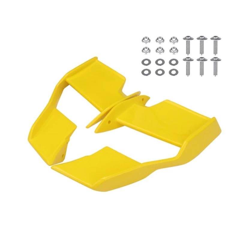 Motorcycle Wing Winglets Für S1000R Für M1000R 2021-2023 Motorräder Verkleidung Seite Winglet Flügel Spoiler Zubehör(Bright yellow) von DNZOGW