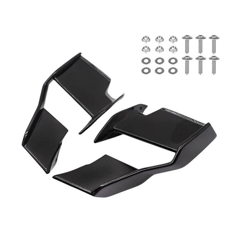 Motorcycle Wing Winglets Für S1000R Für M1000R 2021-2023 Motorräder Verkleidung Seite Winglet Flügel Spoiler Zubehör(Glossy black) von DNZOGW