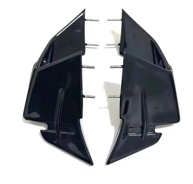 Motorcycle Wing Winglets Für S1000RR 2023 2024 Motorrad Verkleidung Seite Winglet Flügel Deflektor Spoiler(23-24 Glossy Black) von DNZOGW