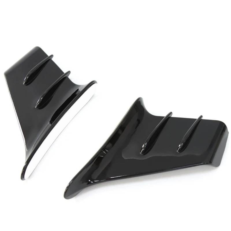 Motorcycle Wing Winglets Für S1000RR Für HP4 Für F900R Für F900XR Motorrad Verkleidung Seite Winglet Flügel Deflektor Spoiler(Bright black) von DNZOGW