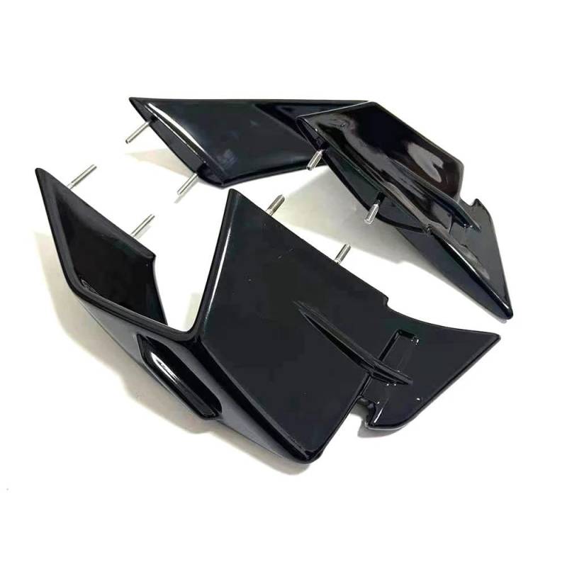 Motorcycle Wing Winglets Für S1000RR Für M1000RR 2019 2020 2021 2022 2023 2024 Flügel Deflektor Spoiler Motorrad Verkleidung Seite(2023 Glossy black) von DNZOGW