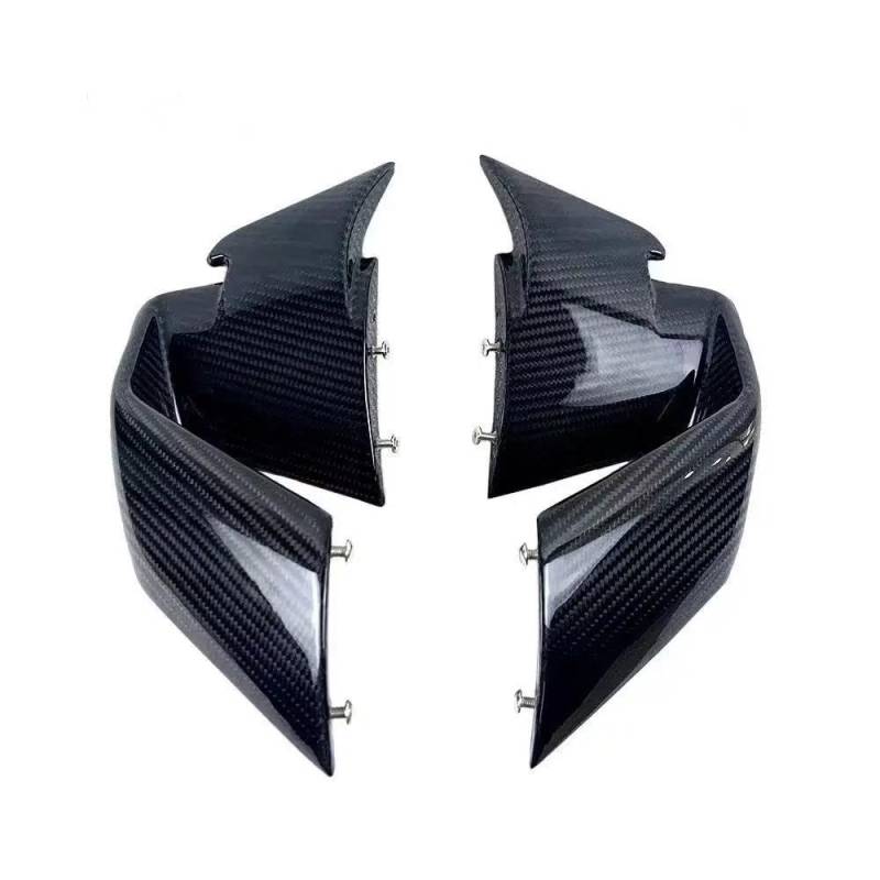 Motorcycle Wing Winglets Für S1000RR Für M1000RR 2019-2024 Winglet Flügel Deflektor Spoiler Motorrad Verkleidung Seite(19-22 Carbon Fiber) von DNZOGW