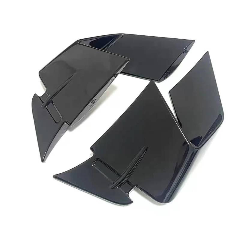 Motorcycle Wing Winglets Für S1000RR Für M1000RR 2019-2024 Winglet Flügel Deflektor Spoiler Motorrad Verkleidung Seite(19-22 Glossy black) von DNZOGW