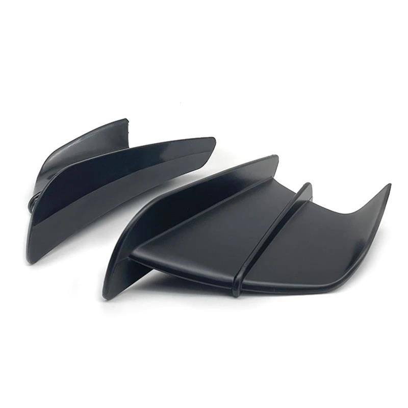Motorcycle Wing Winglets Für Suzuki Motorrad Winglet Aerodynamische Spoiler Flügel Motorrad Dekoration(Black) von DNZOGW