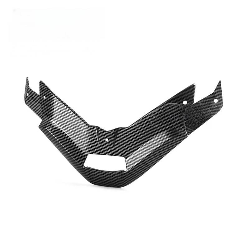 Motorcycle Wing Winglets Für XMAX 300 2023 2024 Motorrad Front Verkleidung Extender Front Spoiler Winglet Aerodynamische Flügel(Carbon) von DNZOGW