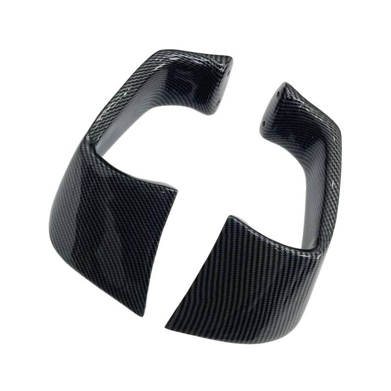 Motorcycle Wing Winglets Für YZF R1 2015-2023 Für YZF R6 2017-2023 Motorrad Carbon Fiber Fixed Wing Zubehör Spoiler Winglet(Carbon Fiber Color) von DNZOGW