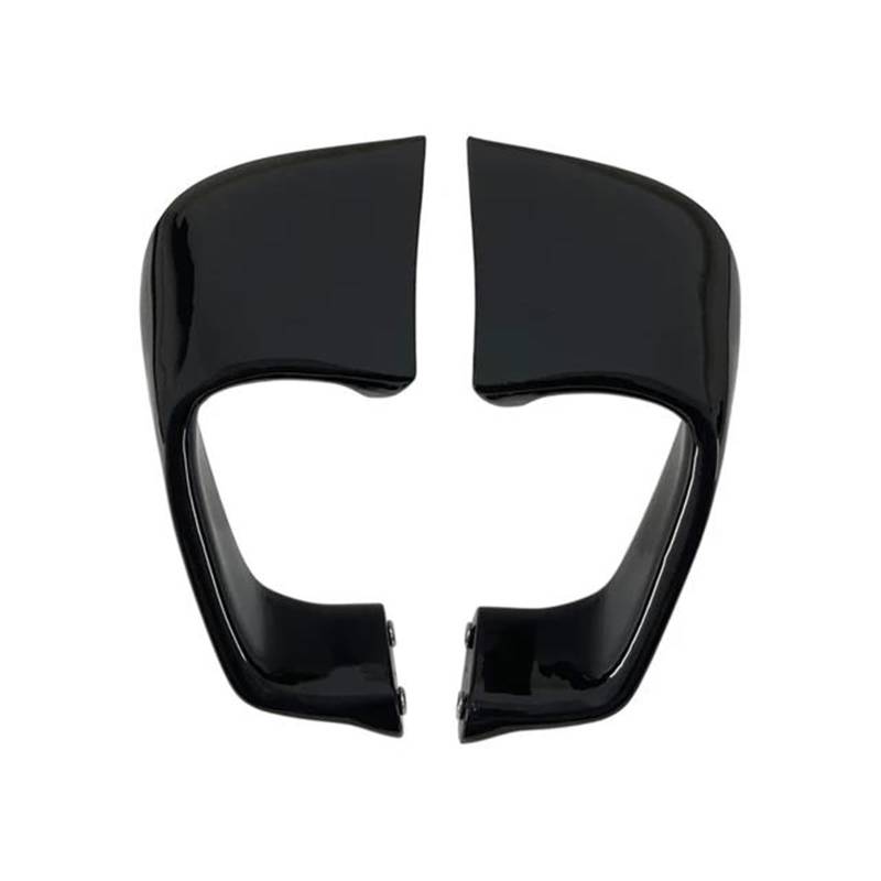Motorcycle Wing Winglets Für YZF R1 2015-2023 Für YZF R6 2017-2023 Motorrad Carbon Fiber Fixed Wing Zubehör Spoiler Winglet(SHINY BLACK) von DNZOGW