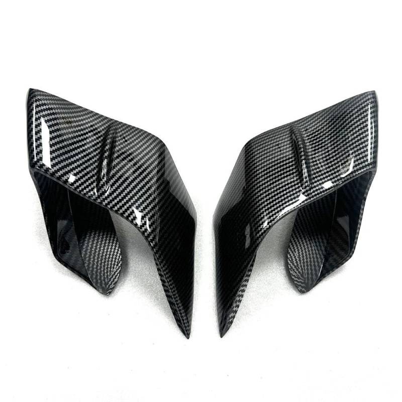 Motorcycle Wing Winglets Für YZF-R1 2015-2024 Für YZF R6 2017-2023 Spoiler Querruder Motorrad Feste Flügelabdeckung(Carbon fiber) von DNZOGW