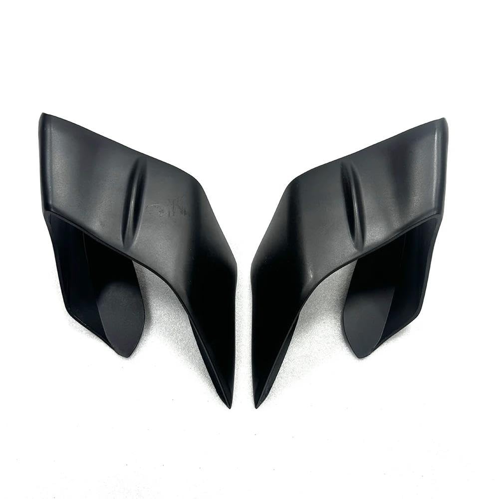 Motorcycle Wing Winglets Für YZF-R1 2015-2024 Für YZF R6 2017-2023 Spoiler Querruder Motorrad Feste Flügelabdeckung(Matte black) von DNZOGW
