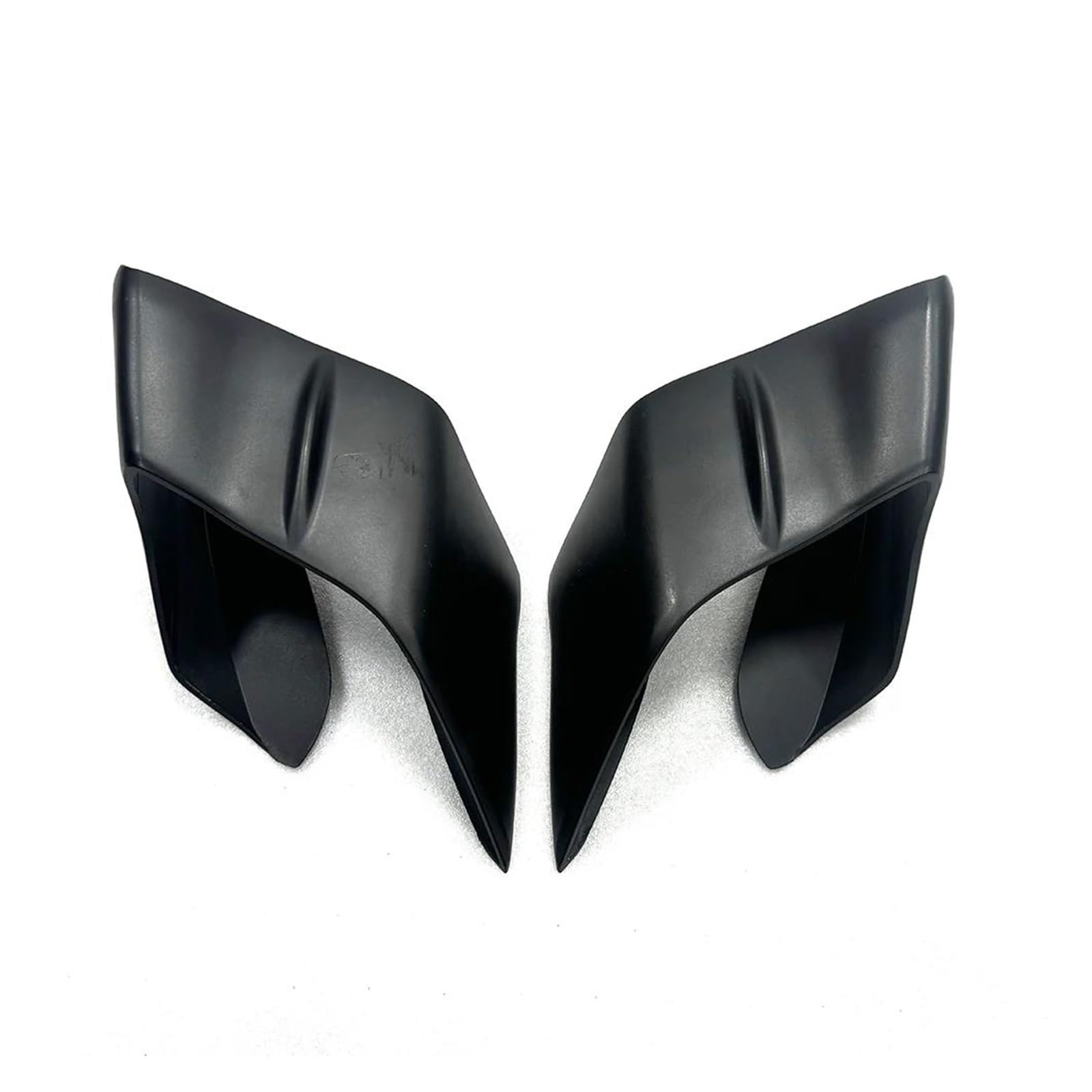 Motorcycle Wing Winglets Für YZF-R1 R1M R25 R3 2019-2024 Für YZF-R6 2017-2024 Guide Spoiler Querruder Motorrad Feste Flügel Abdeckung(Matte black) von DNZOGW
