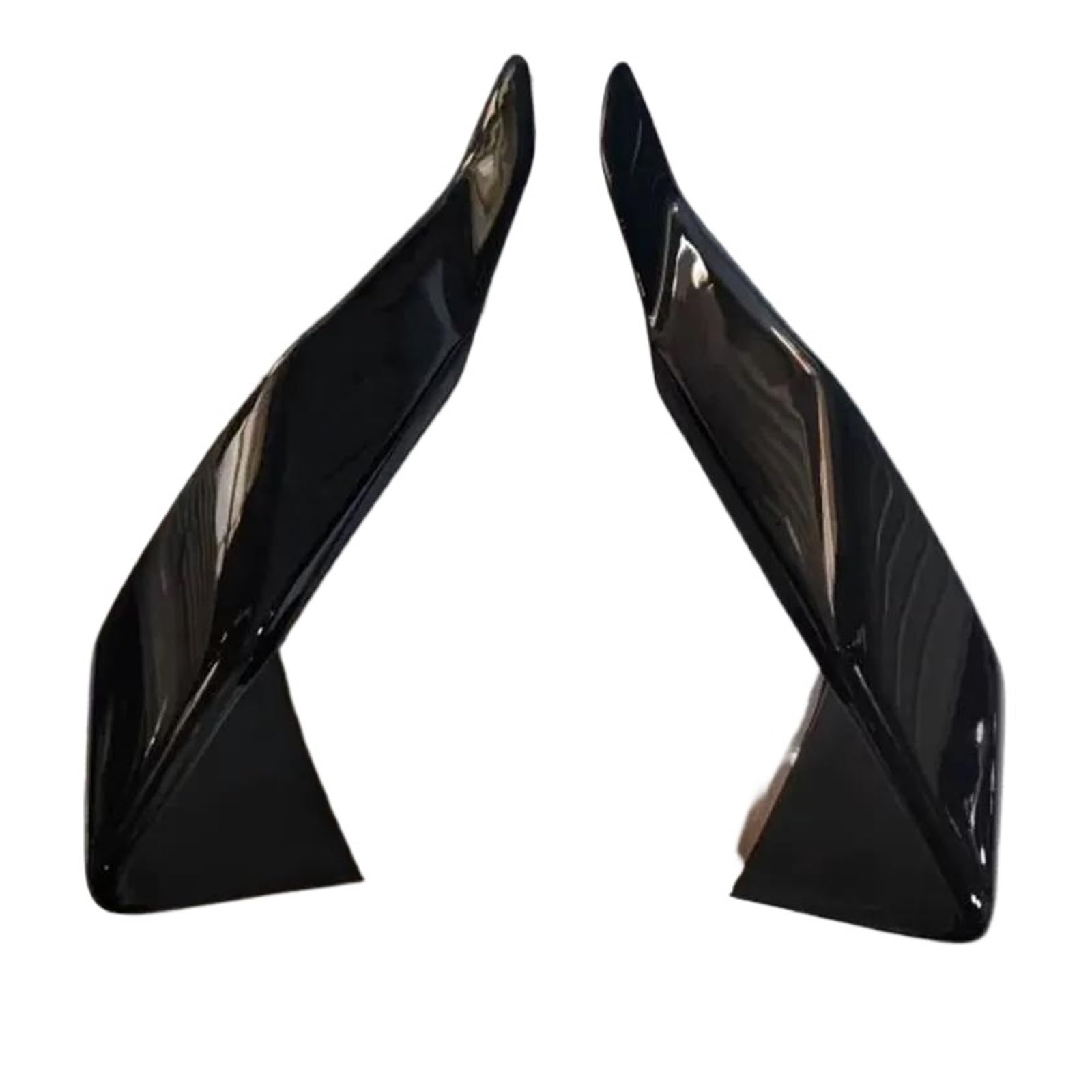 Motorcycle Wing Winglets Für YZF R25 R3 2019 2020 2021 2022 2023 Motorrad Winglets Spoiler Verkleidung Abtrieb(Matte Black) von DNZOGW