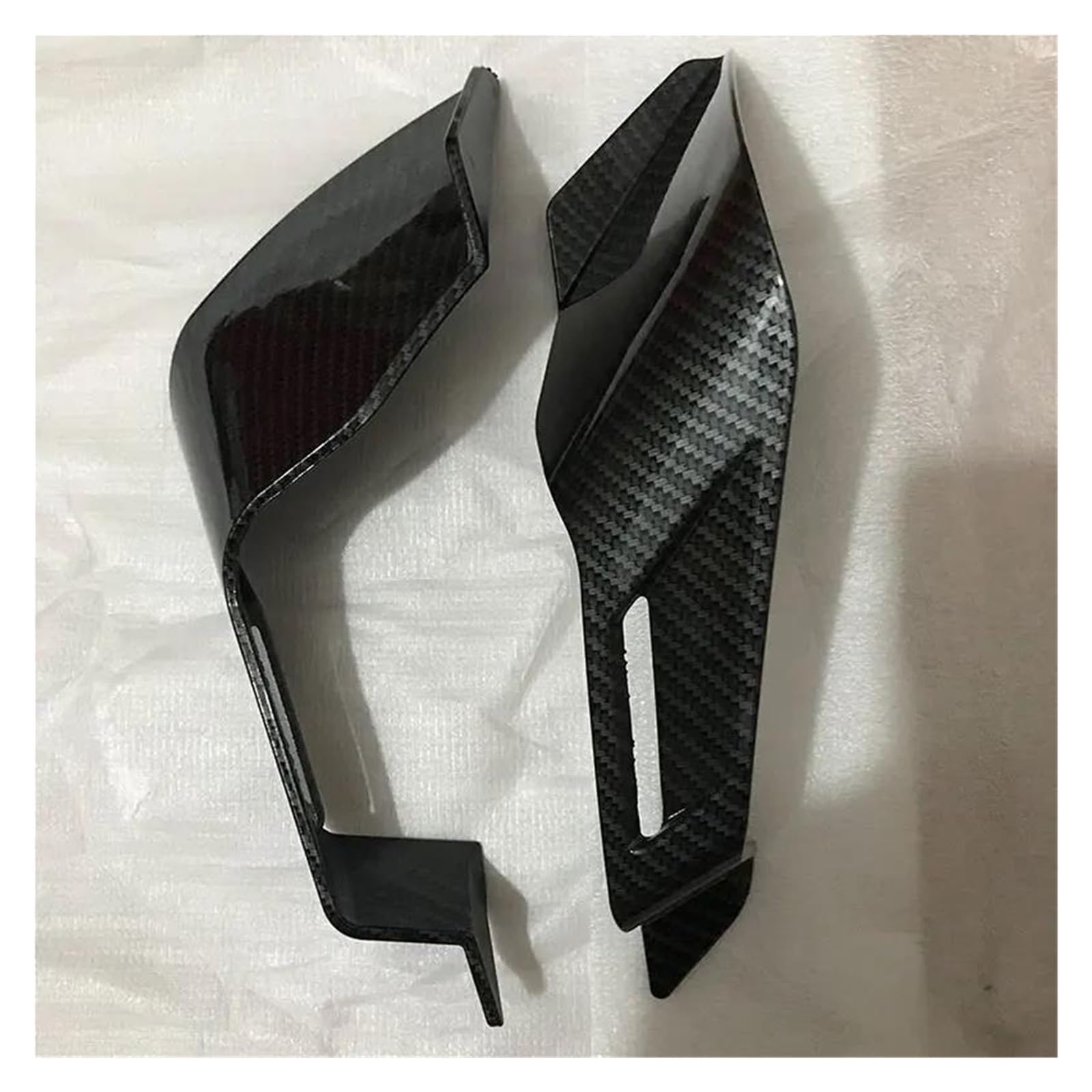 Motorcycle Wing Winglets Für YZF-R7 2020 2021 2022 2023 2024 Motorrad Winglets Wind Seite Flügel Spoiler Verkleidung(Type A Carbon Fiber) von DNZOGW