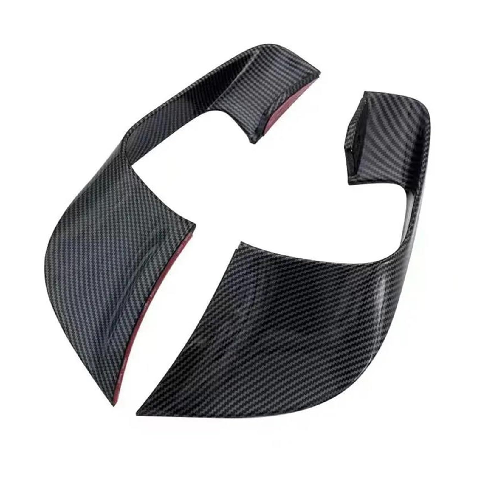 Motorcycle Wing Winglets Für YZF-R7 2020 2021 2022 2023 2024 Motorrad Winglets Wind Seite Flügel Spoiler Verkleidung(Type B Carbon Fiber) von DNZOGW