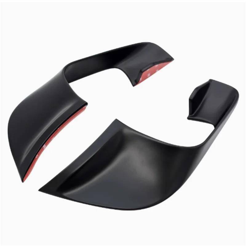 Motorcycle Wing Winglets Für YZF-R7 2021-2023 Motorrad Feste Flügel Abdeckung Flügel Guide Spoiler(Matte black) von DNZOGW