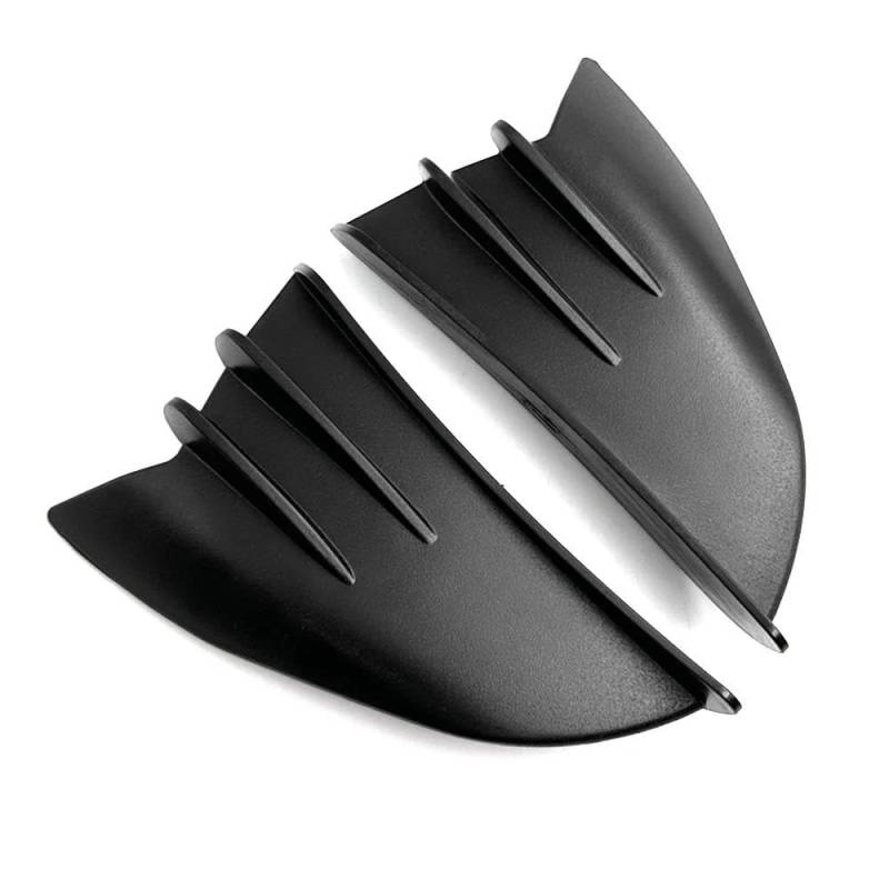Motorcycle Wing Winglets Für Z400 Für Z650 Für Z800 Für Z750 Für Z900 Für Z1000 Für Z1000SX Motorrad Down Winglet Wing Spoiler(Black) von DNZOGW