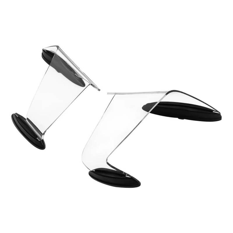 Motorcycle Wing Winglets Für ZX-10R 2022-2024 Motorrad Seite Verkleidung Feste Flügel Cowling Winglet Spoiler(Clear) von DNZOGW