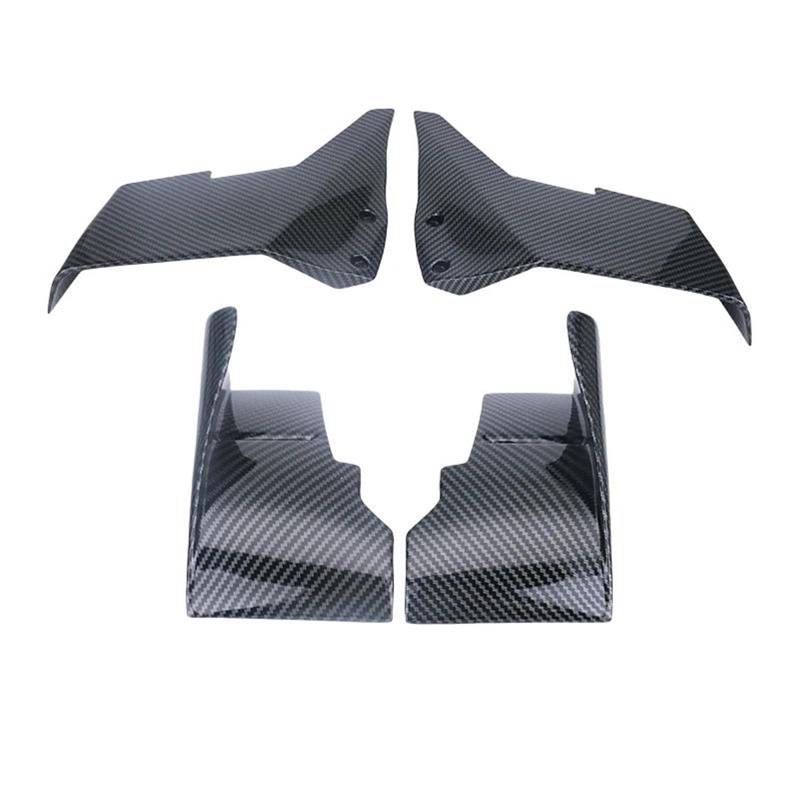 Motorcycle Wing Winglets Motorrad Feste Wind Flügel Für NI&NJA Für H2 H2R Feste Wind Flügel Winglet Verkleidung Shell(Upper And Lower) von DNZOGW