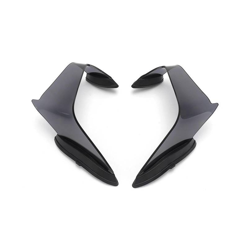 Motorcycle Wing Winglets Motorrad Feste Wind Flügel Spoiler Für ZX10R 2021 2022 2023 2024 2025 Winglet Verkleidung(Grey) von DNZOGW