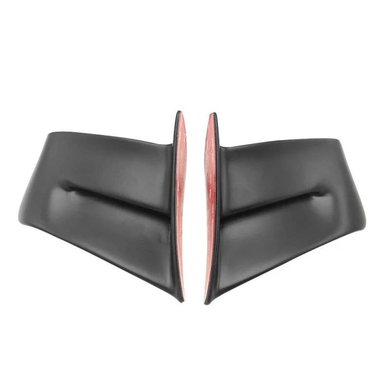 Motorcycle Wing Winglets Motorrad Feste Wind Flügel Spoiler Verkleidung Für PANIGALE Für V2 V2S 2020 2021 2022 2023 Vorderseite Winglet(Matte black) von DNZOGW