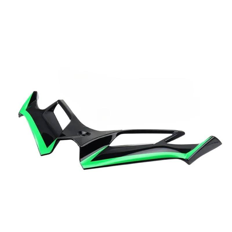 Motorcycle Wing Winglets Motorrad Front Verkleidung Winglet Flügel Abdeckung Trim Spoiler Winglet Für Suzuki Für GSX250R(Bright black green) von DNZOGW
