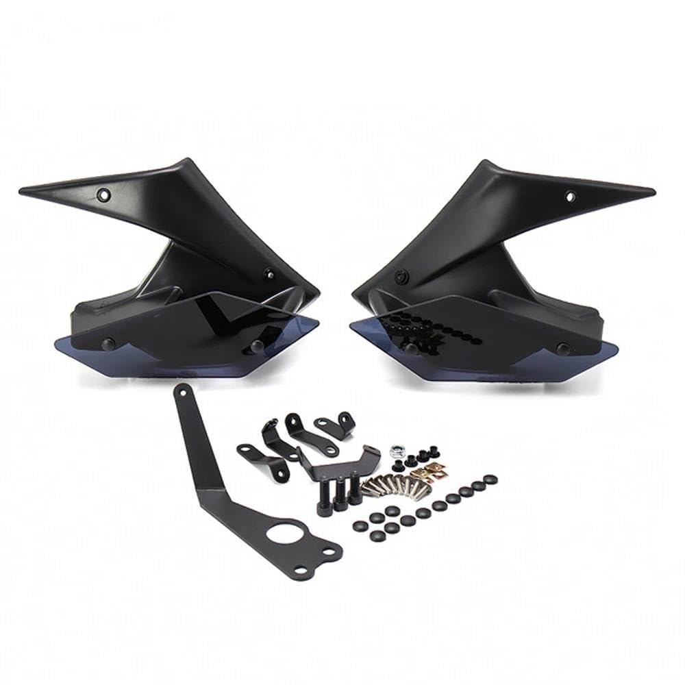 Motorcycle Wing Winglets Motorrad Seite Abtrieb Spoiler Winglet Feste Flügel Winglet Verkleidung Flügel Für Z900 2020 2021(20-21 Blue) von DNZOGW