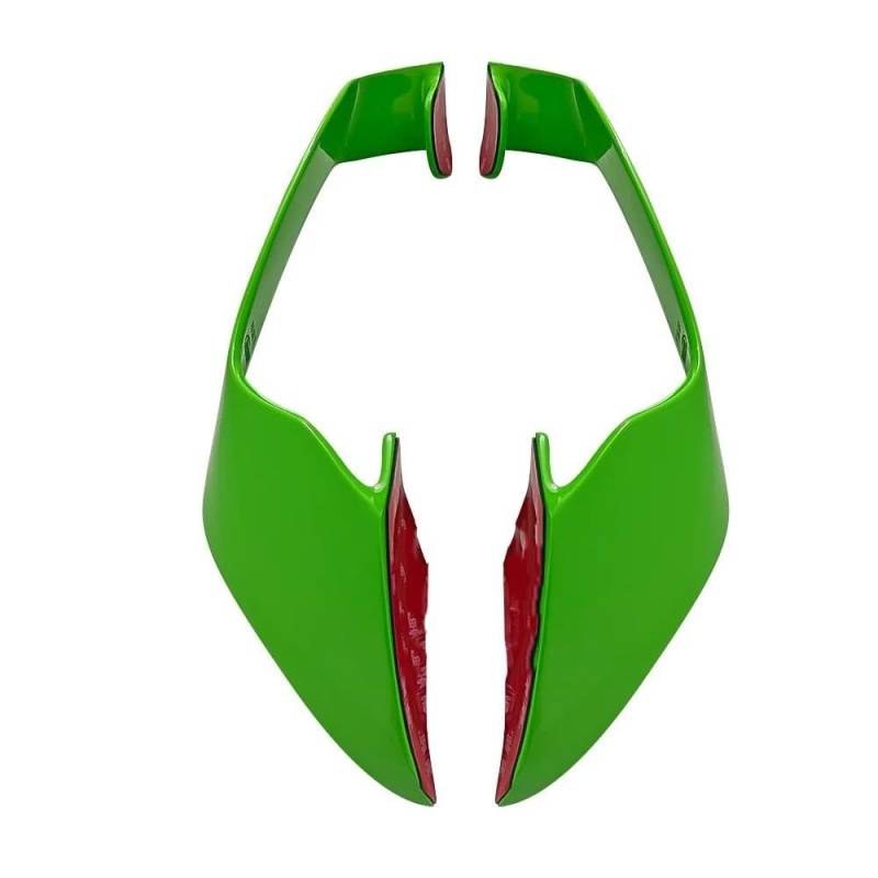 Motorcycle Wing Winglets Motorrad Seite Flügel Für ZX-10R 2016-2021 Spoiler Zubehör Fixed Wing(Green) von DNZOGW