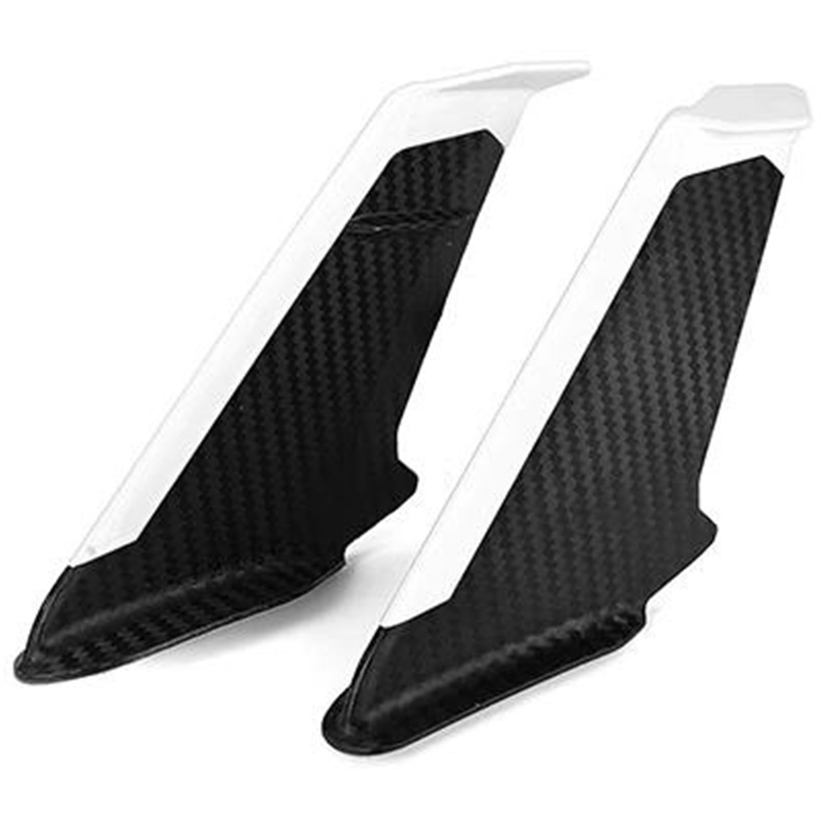 Motorcycle Wing Winglets Motorrad Seite Winglet Flügel Spoiler Verkleidung Abdeckung Für NI&NJA 250 300 400 650 Für ZX6R Für ZX10R Für NI&NJA400 Für NI&NJA 1000SX(WHITE) von DNZOGW