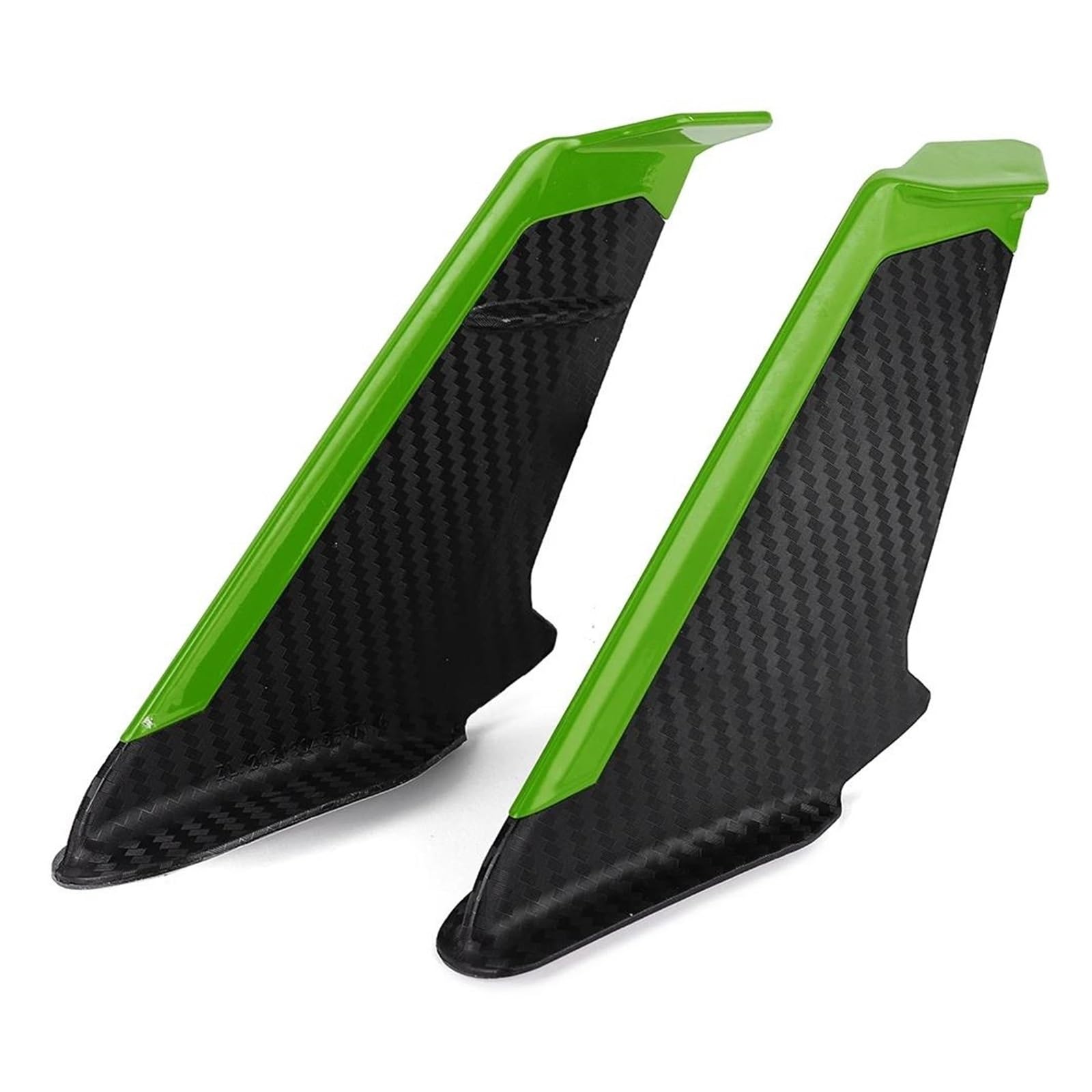Motorcycle Wing Winglets Motorrad Seite Winglet Flügel Spoiler Verkleidung Abdeckung Für Ni&nja 250 300 400 650 Für ZX6R Für ZX10R Für Ni&nja400(Green) von DNZOGW