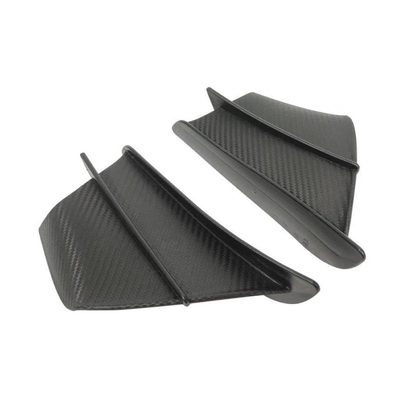Motorcycle Wing Winglets Motorrad Winglet Flügel Spoiler Für CBR650R Für S10000RR(Matte Carbon Look) von DNZOGW