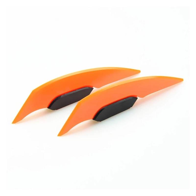 Motorcycle Wing Winglets Motorrad Winglet Spoiler Dekoration Für Zx10r 2005(Orange) von DNZOGW