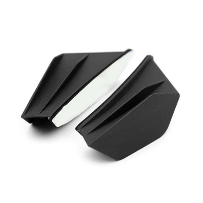Motorcycle Wing Winglets Motorrad Winglets Spoiler Flügelabweiser Motorrad Verkleidung Winglets(Black) von DNZOGW