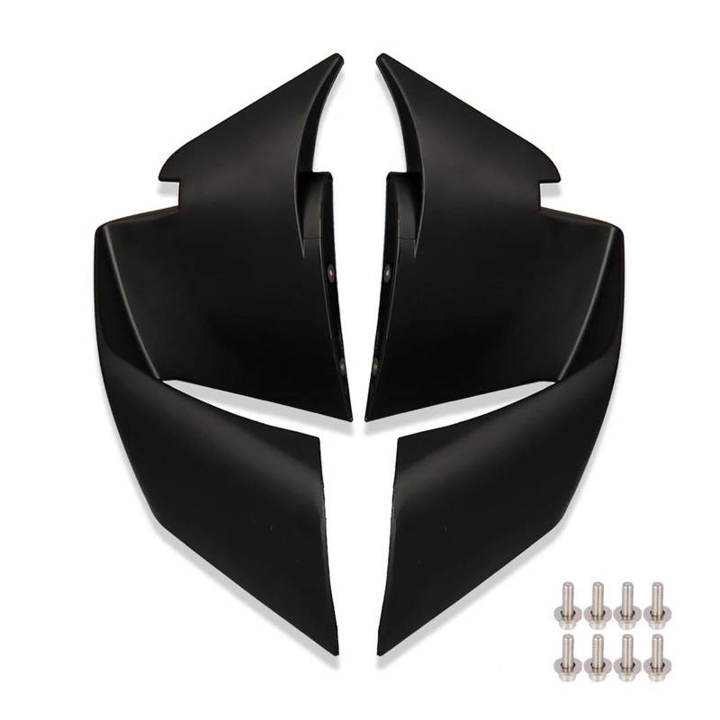 Motorcycle Wing Winglets Motorräder Verkleidung Seite Winglet Flügel Spoiler Zubehör Für S1000 RR Für M1000rr 2019-2022(Style1) von DNZOGW